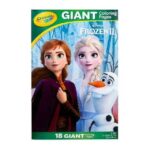 Crayola Giant Coloring Featuring Frozen 2, School Supplies, Child, 18 Pages Crayola Giant Coloring Featuring Frozen 2, School Supplies, Child, 18 Pages