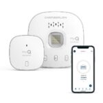 CHAMBERLAIN Smart Garage Control - Wireless Garage Hub and Sensor with Wifi & Bluetooth - Smartphone Controlled, myQ-G0401-ES, White CHAMBERLAIN Smart Garage Control - Wireless Garage Hub and Sensor with Wifi & Bluetooth - Smartphone Controlled, myQ-G0401-ES, White