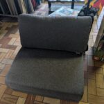 Alden Design Modern Upholstered Fabric - Gray